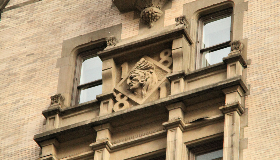Fachada del edificio Dakota en Nueva York